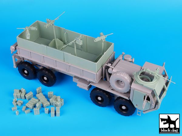 135th Scale Us M977 Hemtt Guntruck