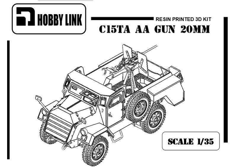 1/35th scale Vietnamese C15TA gun truck